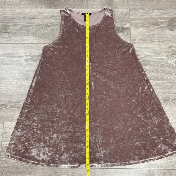 Forever 21 Velvet Dress Bundle of Long Sleeve Sleeveless and Spaghetti Strap L - Picture 10 of 16